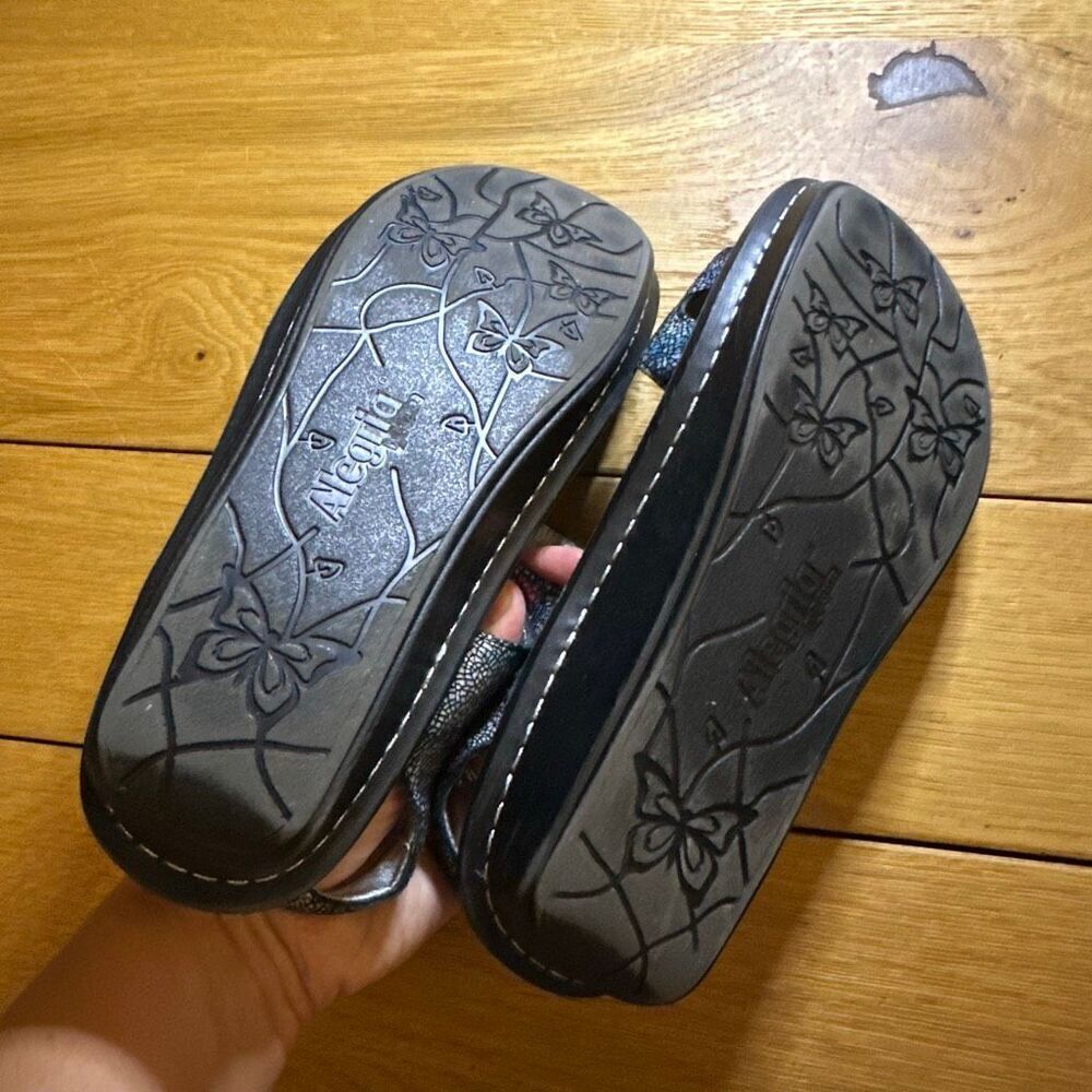 Algeria Vienna metallic sandals leather 39 (9) - Picture 5 of 6